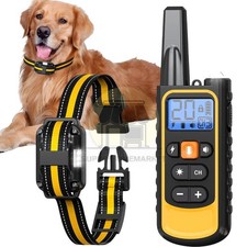 3000 FT Remote Dog Shock Training Collar Rechargeable Waterproof Pet Trainer
