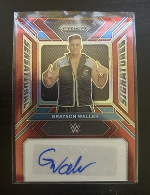 WWE Panini Prizm Grayson Waller Auto /99