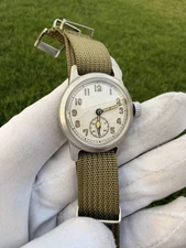 Vintage Bulova U.S. 1917-H  Military Issued Watch. Korea War Era. **Serviced**