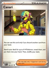 Canari 185/217 Uncommon Ascended Heroes Pokemon Near Mint
