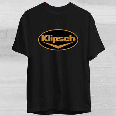 Klipsch Logo T-Shirt American Flag Style Funny Unisex Tee Size S-5XL New