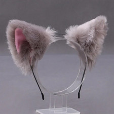 Furry Animal Cat Fox Ear Hair Hoops Party Cosplay Fur Hairband Girls Fashion Hal