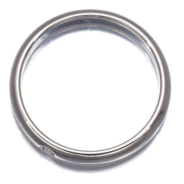 Anillo de bodas Cartier 1895 diamante platino Pt950 EE. UU. #3,25 Foto 3 de 4