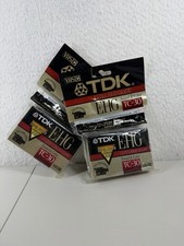 TDK VHS-C Tapes Lot of 2 Sealed Extra High Grade 30 minute NEW