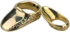 Archery Thumb Ring Handmade Brass Finger Protector Thumb Protector Ring 23#