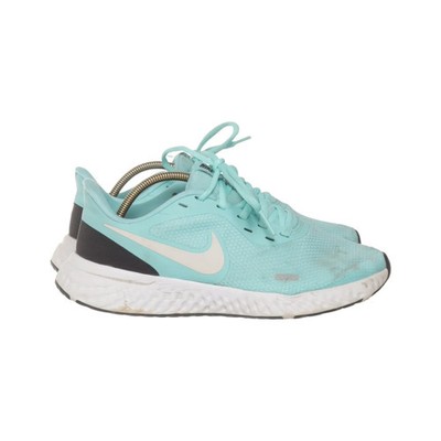 Nike, Laufschuhe, Größe: 38 1/2, model: revolution 5, Grün/Schwarz/Weiß #I6G