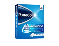 Panadol Advance, Effective Pain Relief, Gentle, Faster Absorbed - 24 Tablets 
