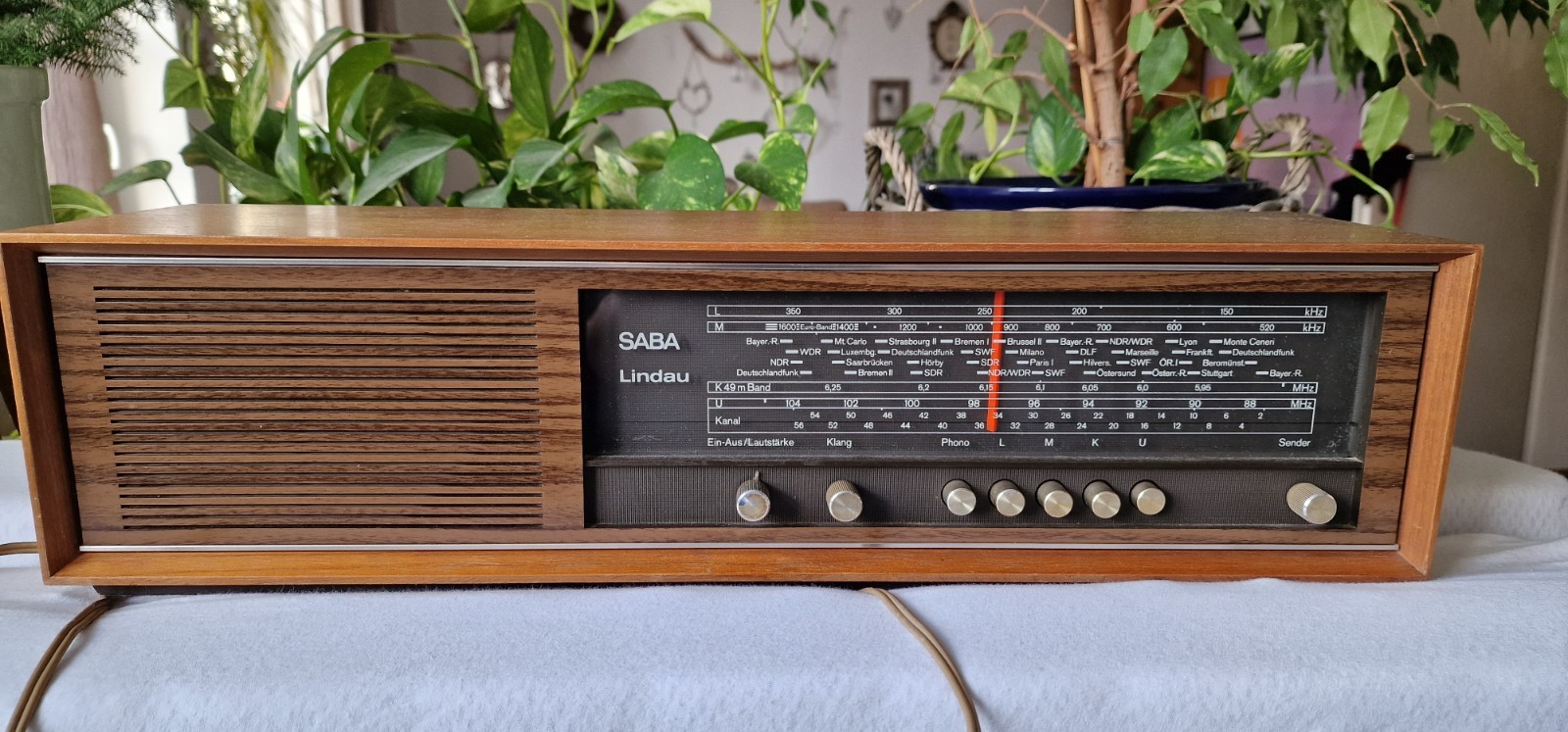 Saba Lindau Vintage RADIO aus den 60er/70er Funktioniert