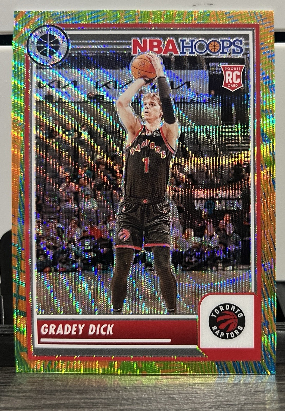 2023-24 Panini Nba Hoops Premium Stock - Gradey Dick #251 Multi Wave Prizm (RC)