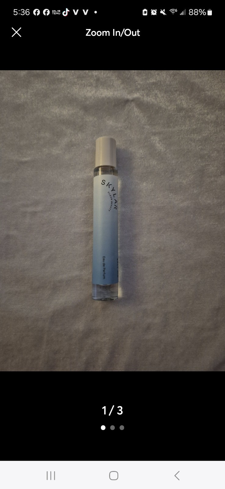 SKYLAR Salt Air Perfume Travel Size 10ml Eau de Parfum  