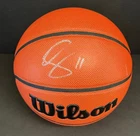 DEMAR DEROZAN SIGNED WILSON BASKETBALL W/ BECKETT BAS WITNESSED CERT AUTO