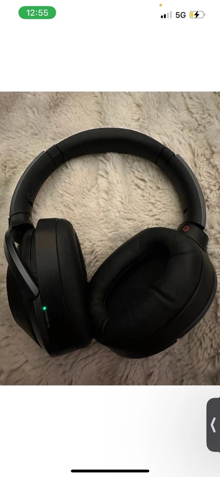 Auriculares inalámbricos con cancelación de ruido Sony 1000XM2 - negros Foto 2 de 3