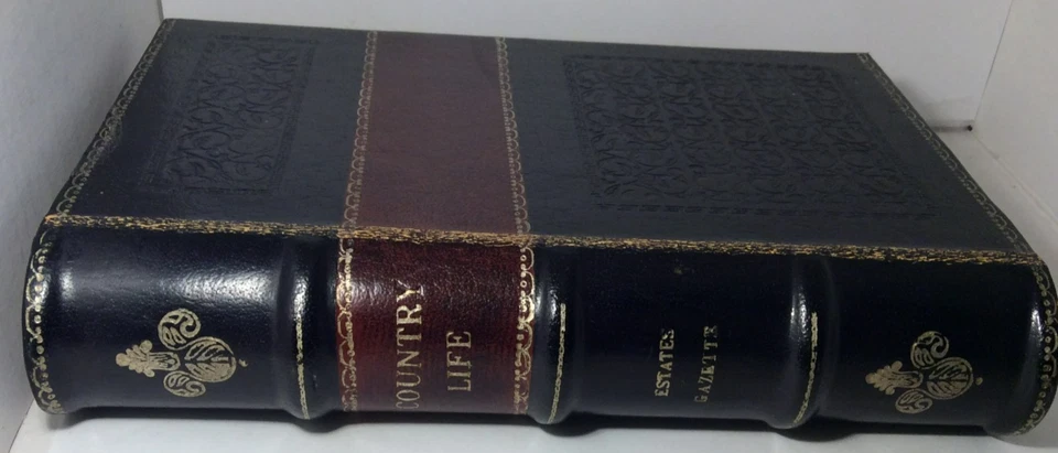 Decorative Faux Book Storage Box Vintage Leather Style 9 X 6 X 1.75 - Image 3 of 4