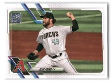 Alex Young 2021 Topps Baseball #532 Arizona Diamondbacks