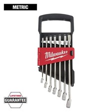 Combination Metric Wrench Mechanics Tool Set (7-Piece)