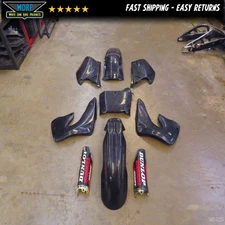 GENUINE UFO 2001 HONDA CR125R FRONT / REAR FENDERS MUD SPLASH GUARDS SIDE COVERS