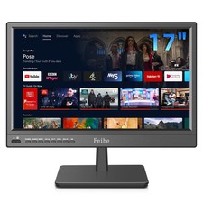 Feihe 17 inch Small Smart TV Built-in Android Operating System, HD Flat Scree...