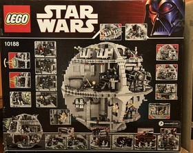 LEGO STAR WARS 10188 DEATH STAR ORIGINAL BOXES - MANUALS - NO MINI FIGURES! 
