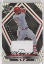 2020 Panini Chronicles Spectra Swatches Eugenio Suarez #74 2a9