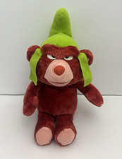 1985 Disney Gummi Bears Plush 15" GRUFFI GUMMI Rare Vintage 1980s Fisher-Price
