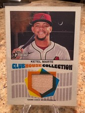 2025 Topps Heritage Clubhouse Collection Ketel Marte #CCR-KM Diamondbacks