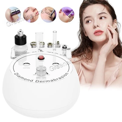 3 in 1 Diamond Microdermabrasion Dermabrasion Vacuum Machine For Facial Peeling - Image 1 of 4