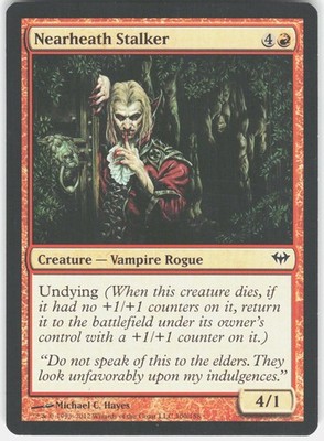 Nearheath Stalker 100 Common Dark Ascension Magic: The Gathering Near Mint