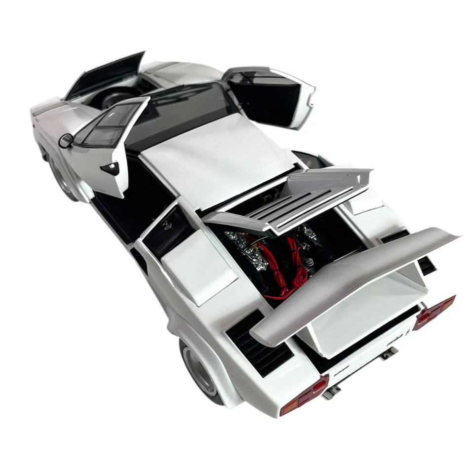Modellino Auto Kyosho 1/18 Lamborghini Countach LP 400S White - Immagine 2 di 4