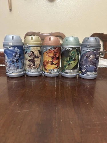 Lego Technic Bionicle Toa Mata Set Of 5. Complete In Box With Manuals.