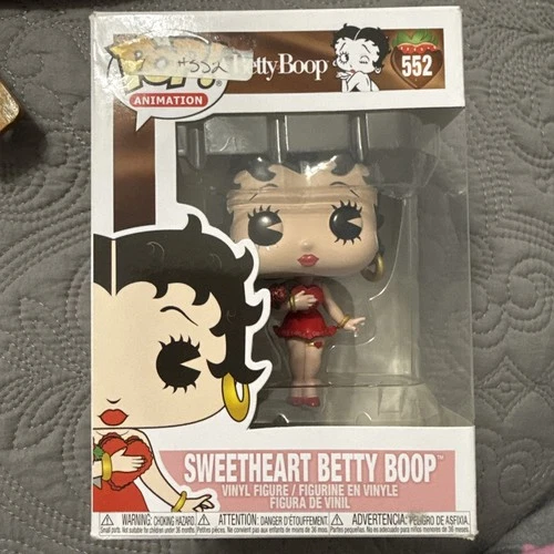 Funko Pop Animation: Betty Boop Sweetheart #552 Vinyl Figure Pre-Owned