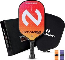 niupipo Pickleball Paddles Set of 2/4/1, USAPA Approved Graphite Carbon Fiber Pi