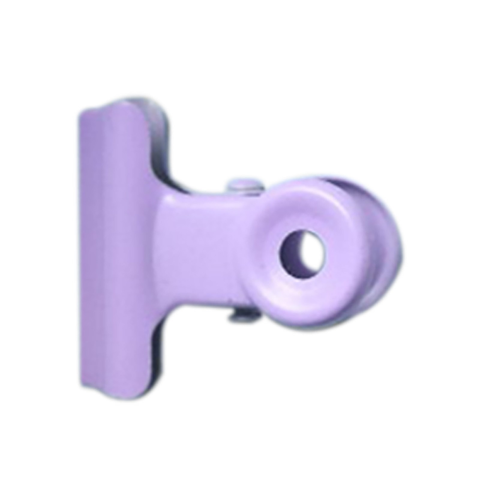 8pcs Metal Hinge Clips Rounded Head Rust Prevention Bull Clamps For Offic