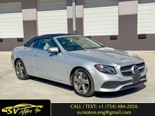 2019 Mercedes-Benz E450 E 450 4MATIC Cabriolet 2D