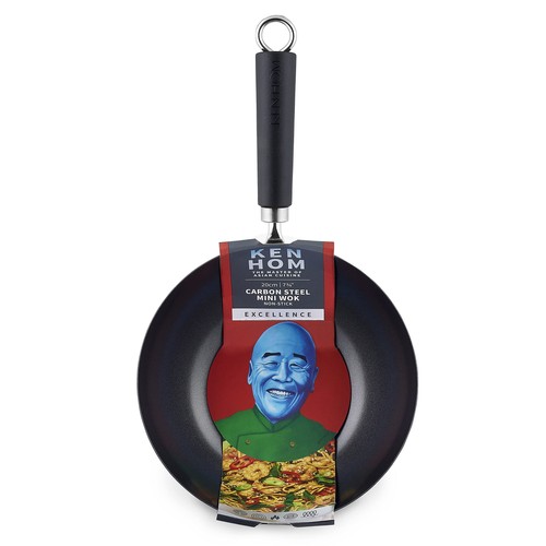 Ken Hom 20cm Carbonstahl Mini Wokpfanne Induktion mit Antihaftbeschichtung - Bild 6 von 6