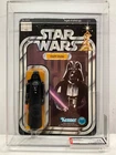 AFA 75 EX+/NM 1978 KENNER STAR WARS DARTH VADER 12 BACK-C (C85/B70/F85)UNPUNCHED