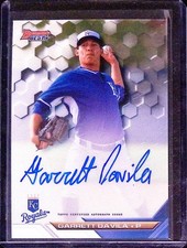 2016 Bowman's Best #B16-GD Garrett Davila Best of 2016 Autographs Refractor