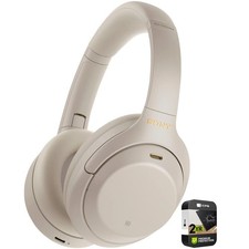 Sony - WH1000XM4 Wireless Noise-Cancelling Headphones - Silver - WH1000XM4/S