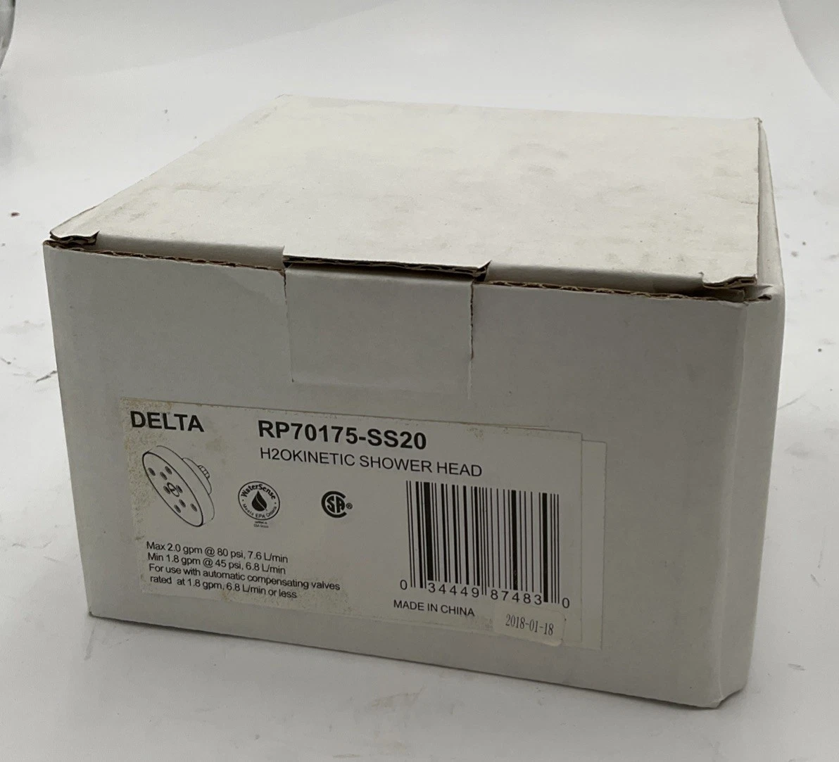 Delta RP70175-SS20 2.0 GPM Contemporary Shower Head