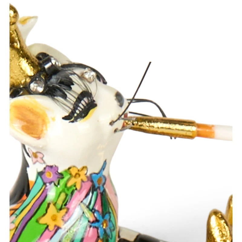 GATTA Principessa Statua Scultura Tom's Drag 3662 Laetitia 6 cm Pop Art Corona, fotografia 9 di 9