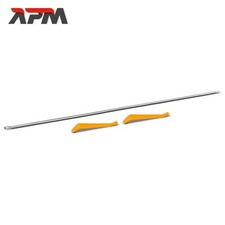 Zierleiste Stoßfänger Stoßstange Hinten Glänzend für Mercedes-Benz W204 S204