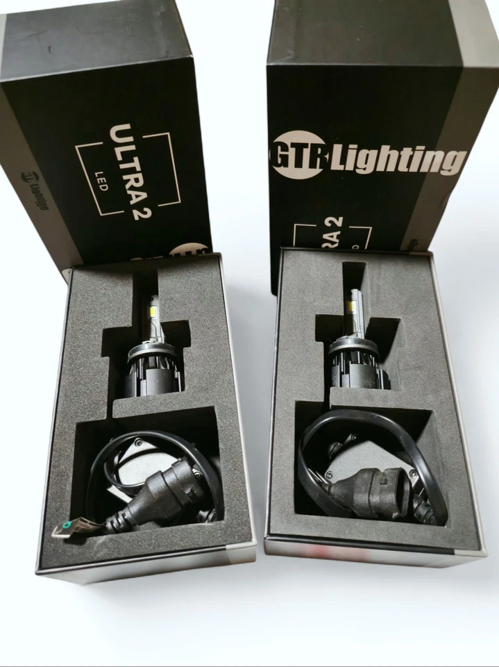 GTR Lighting Ultra 2 LED H11 Bulbs – Pre-Owned w/ Boxes, Manuals & Stickers - Image 2 of 4