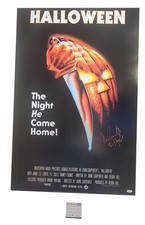 Nick Castle Signed Halloween Michael Myers 24x36 Poster Exact Proof ACOA