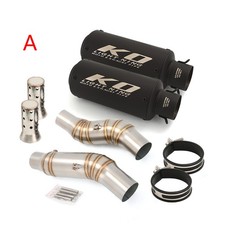 For Kawasaki Z1000 2010-2025 Z1000SX Exhaust System Mid Pipe Slip On Muffler Tip