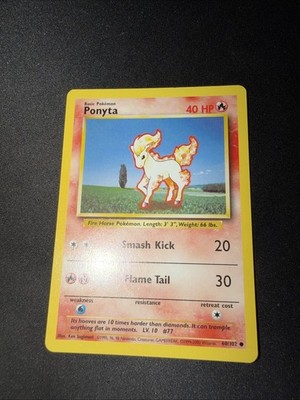 Ponyta 060/102 Base Set Regular