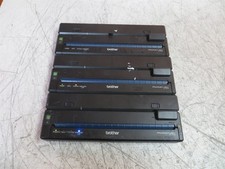 Defective Lot of 3 Brother PocketJet PJ-673 Mobile Thermal Printer No PSU AS-IS