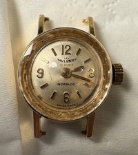 Orologio oro 18Kt  vintage polso donna Tavernier Incabloc Swiss 17 rubini NO F.