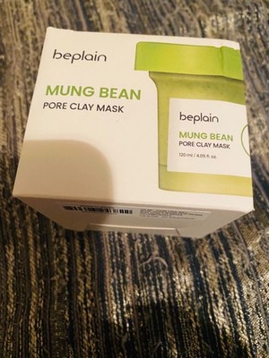Beplain Mung Bean Pore Mud Facial Mask Pore Cleansing Cleanse Exfoliate 120ML