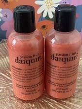Philosophy Passion Fruit Daiquiri 3-in-1 Shampoo Shower Gel 6 oz NEW +SEALED X 2