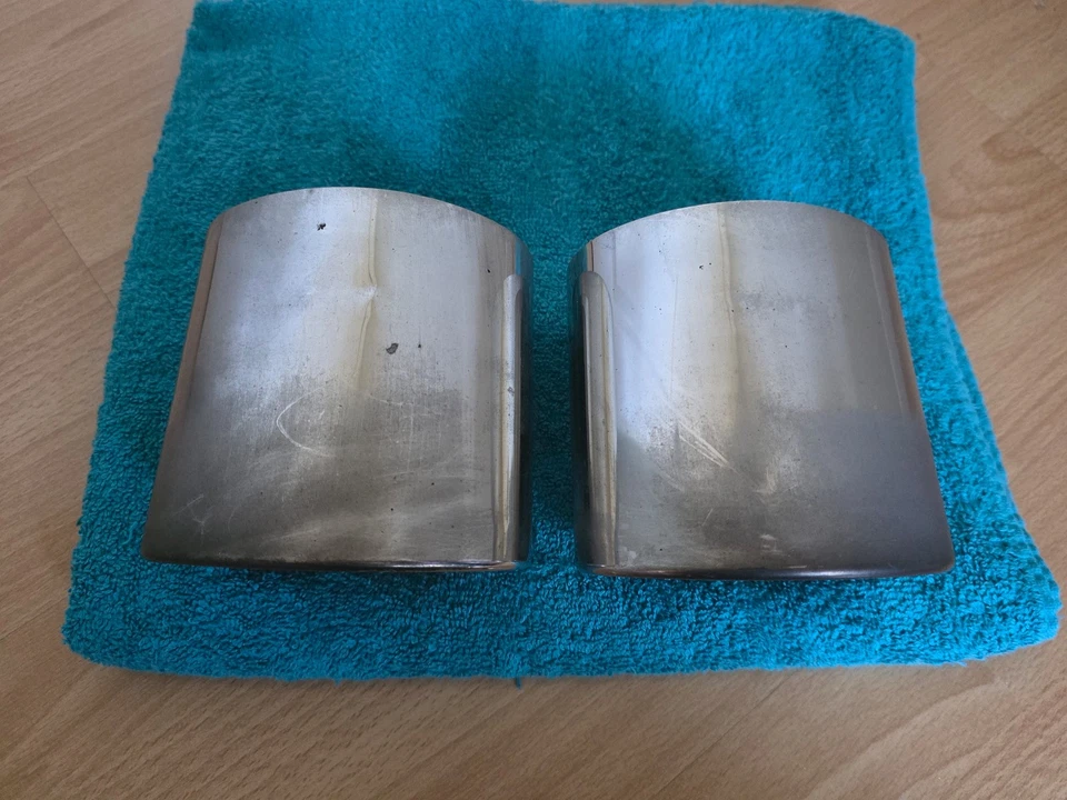 Set of 2 Genuine OEM 2013-2015 Honda Accord V6 Sedan Chrome Exhaust finisher tip - Изображение 2 из 4