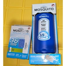 Thermocell Mosquito Repellant 15 ft zone and refills